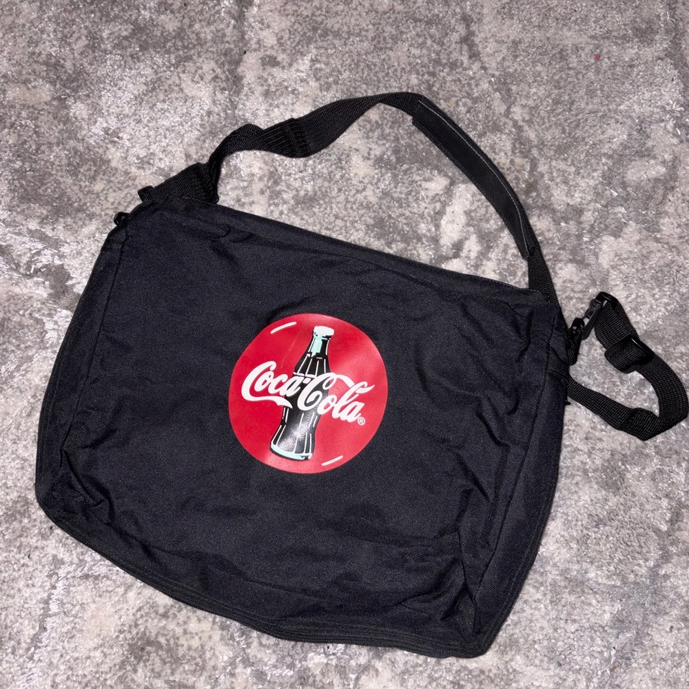 Coca Cola Red and Black Messenger Bag